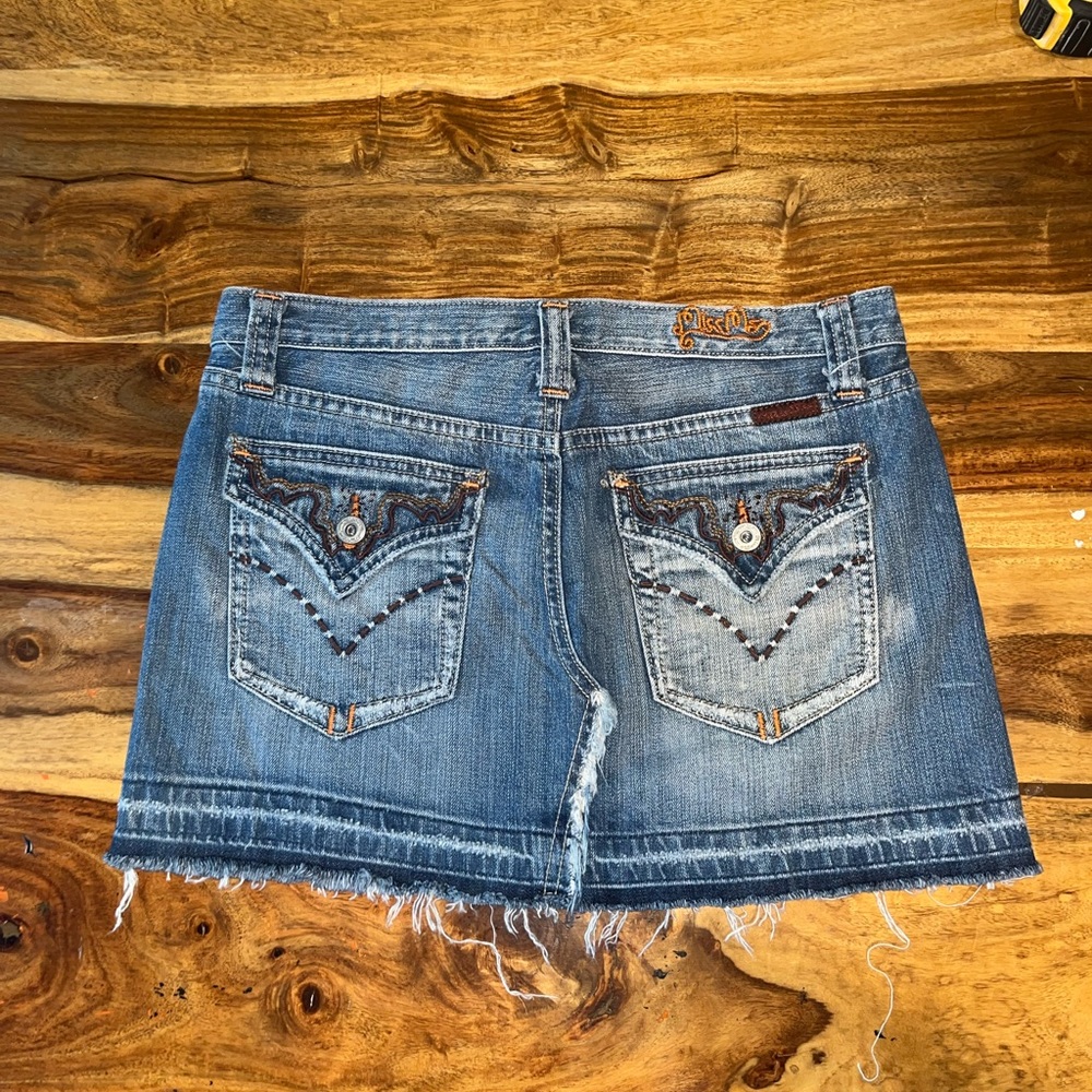 Vintage Miss Me denim skirt
